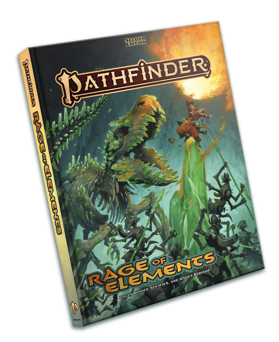 Pathfinder 2e: Rage of Elements Hardcover