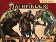 Pathfinder 2e: Bestiary 2 Battle Cards