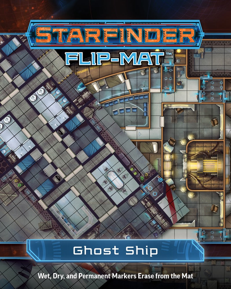 Starfinder Flip-Mat Starship: Ghost Ship