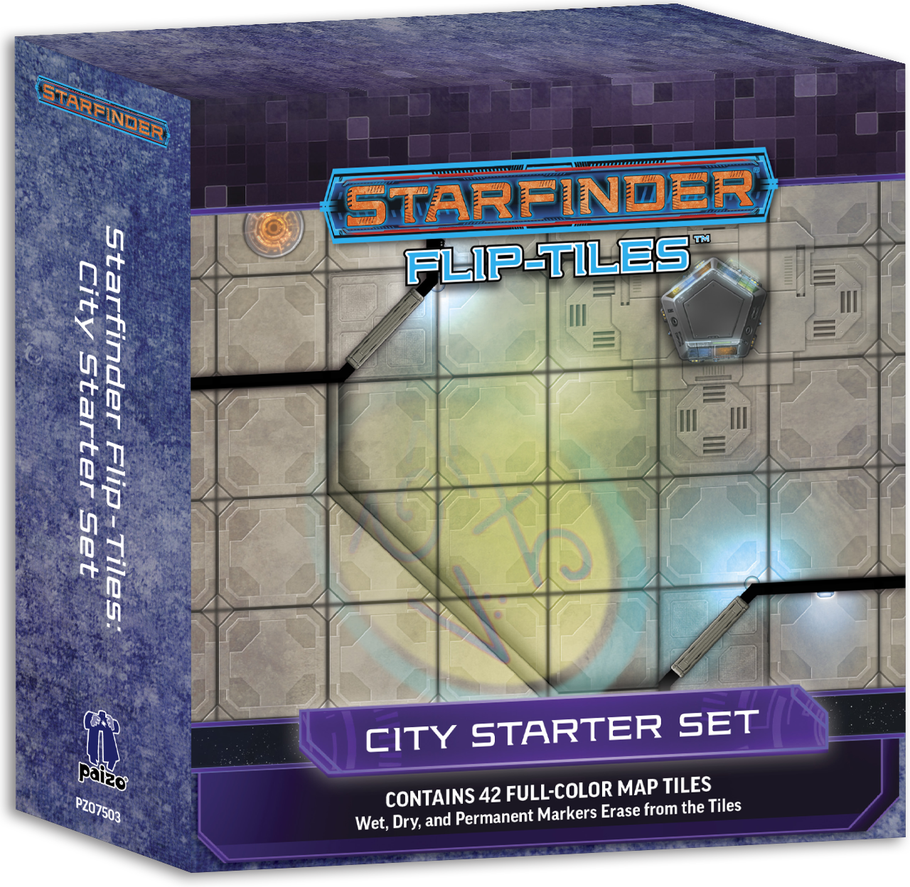 Starfinder Flip-Tiles: City Starter Set