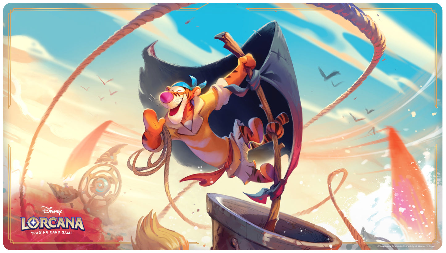 Lorcana TCG: Archazia's Island Playmat - Tigger, In the Crow's Nest