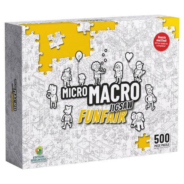 MicroMacro Jigsaw Puzzle: Funfair