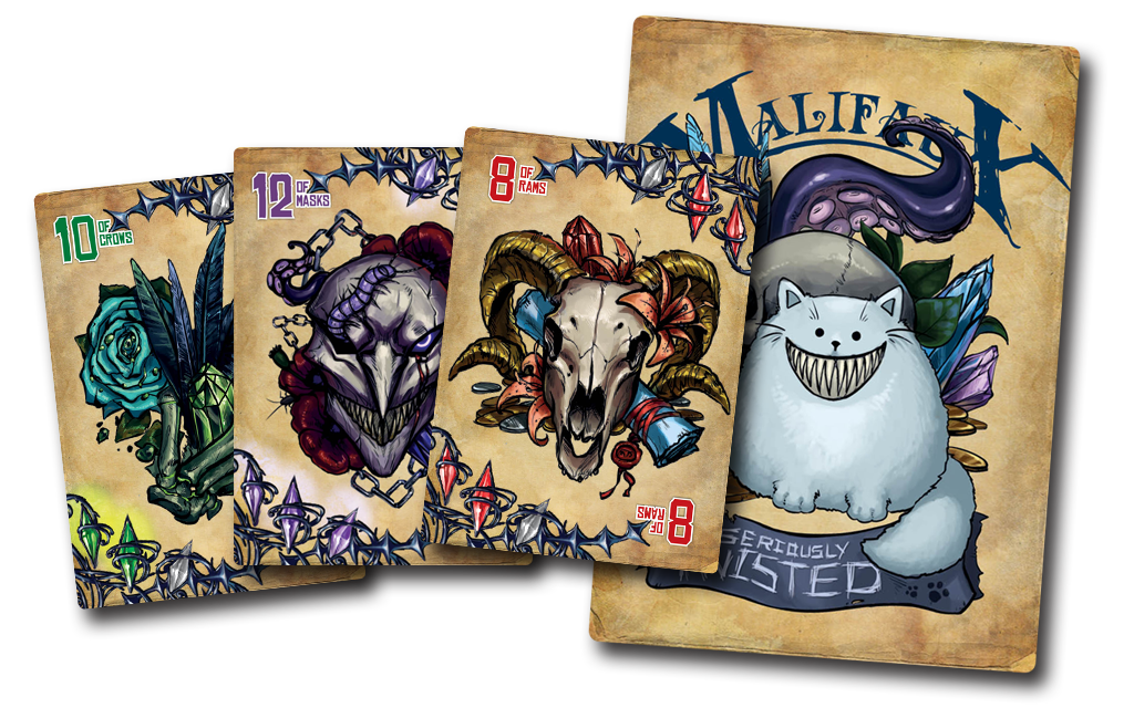 Malifaux: Seriously Twisted Fate Deck