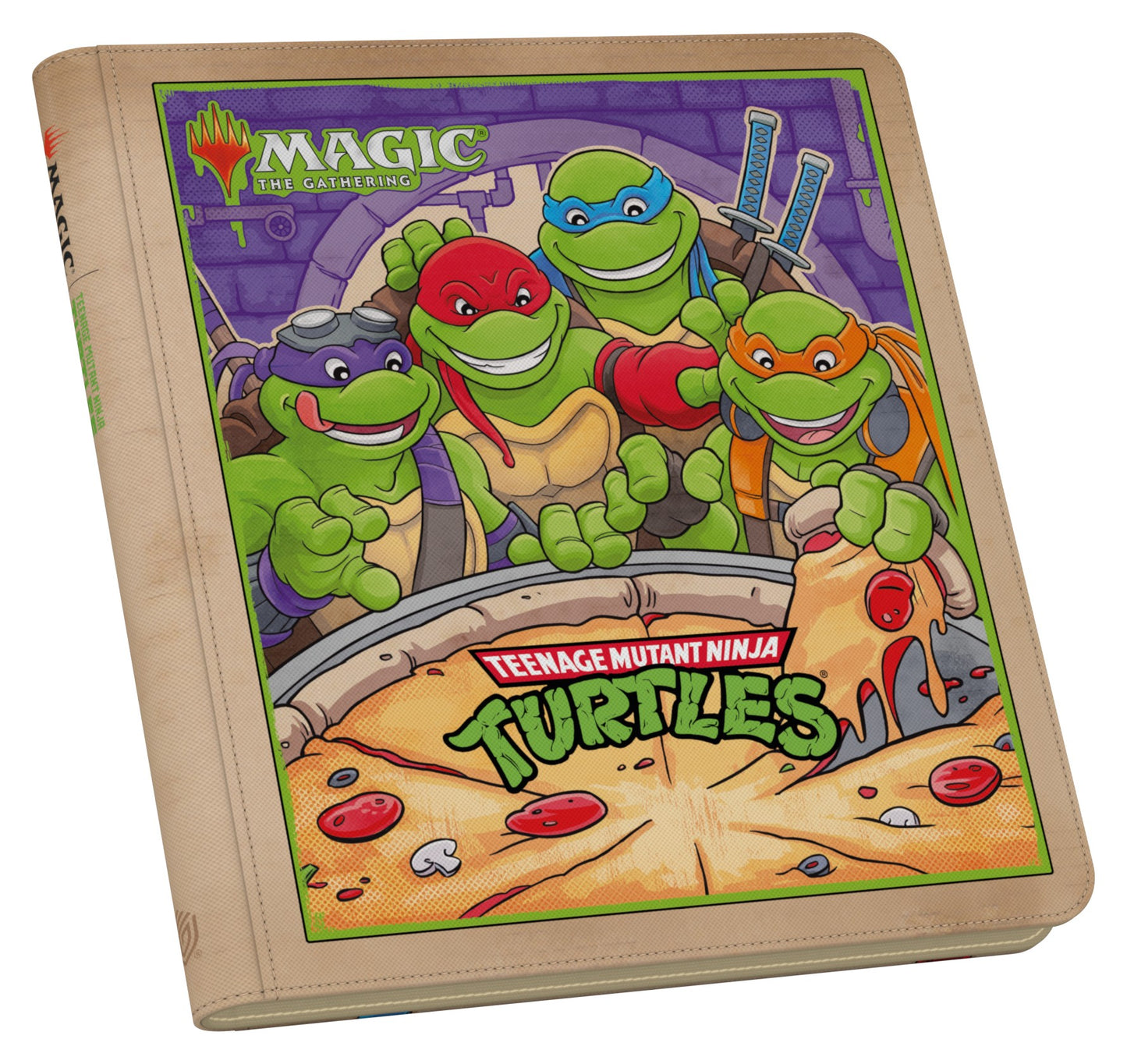 Ultimate Guard Zipfolio 480 Xenoskin Magic: The Gathering "Teenage Mutant Ninja Turtles" - Pizza Box
