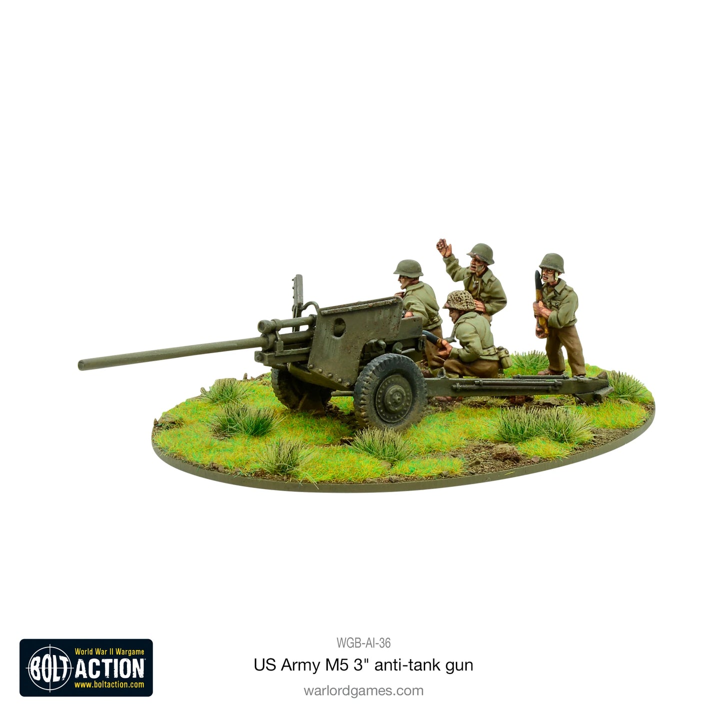 US Army M5 3" Anti-Tank Gun