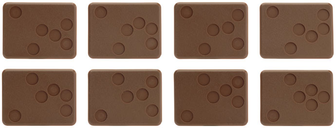 Large Bases - 6 holes (x14 Bases)