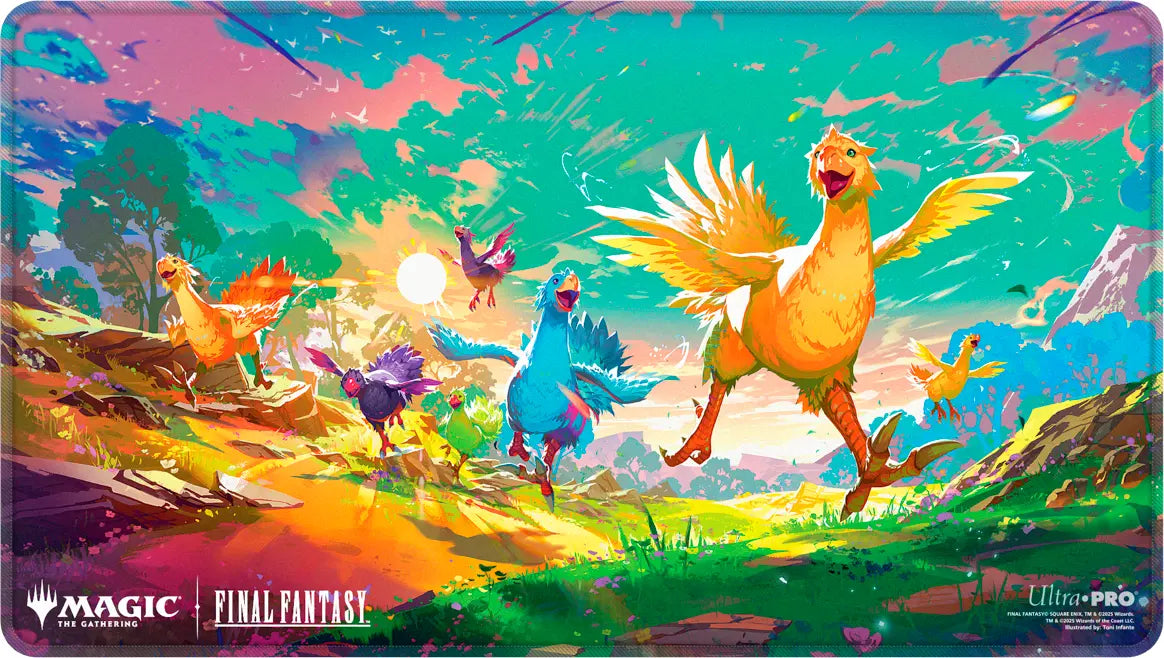 Ultra PRO MTG Play Mat Final Fantasy running chocobos