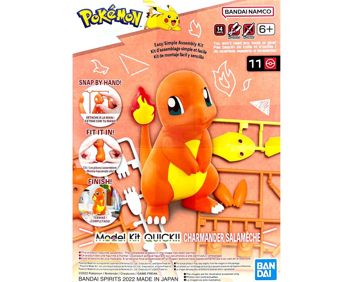 Bandai Pokemon Model: Charmander (Snap)