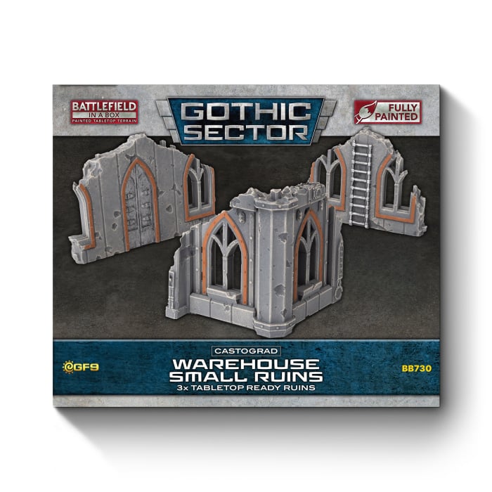 Gothic Sector: Castograd Warehouse Small Ruins