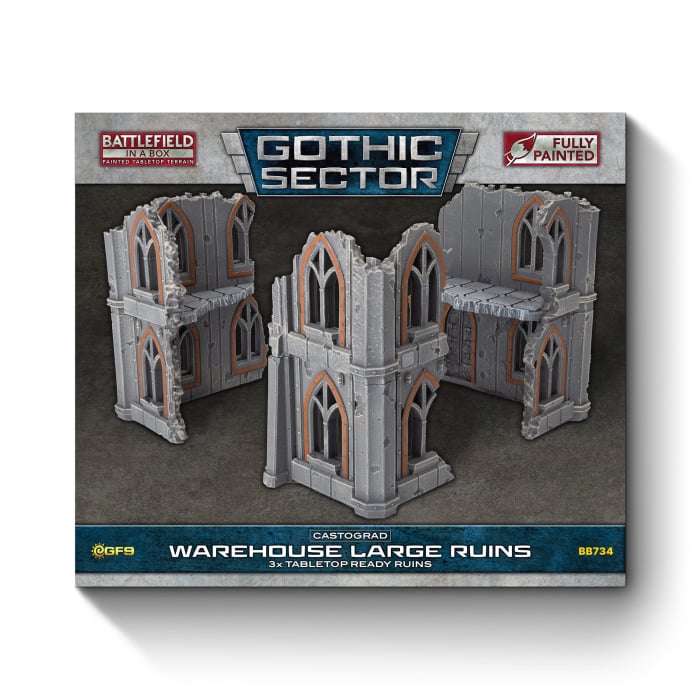 Gothic Sector: Castograd Warehouse Big Ruins