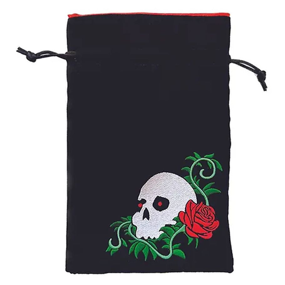 Dice Bag: Skull & Rose