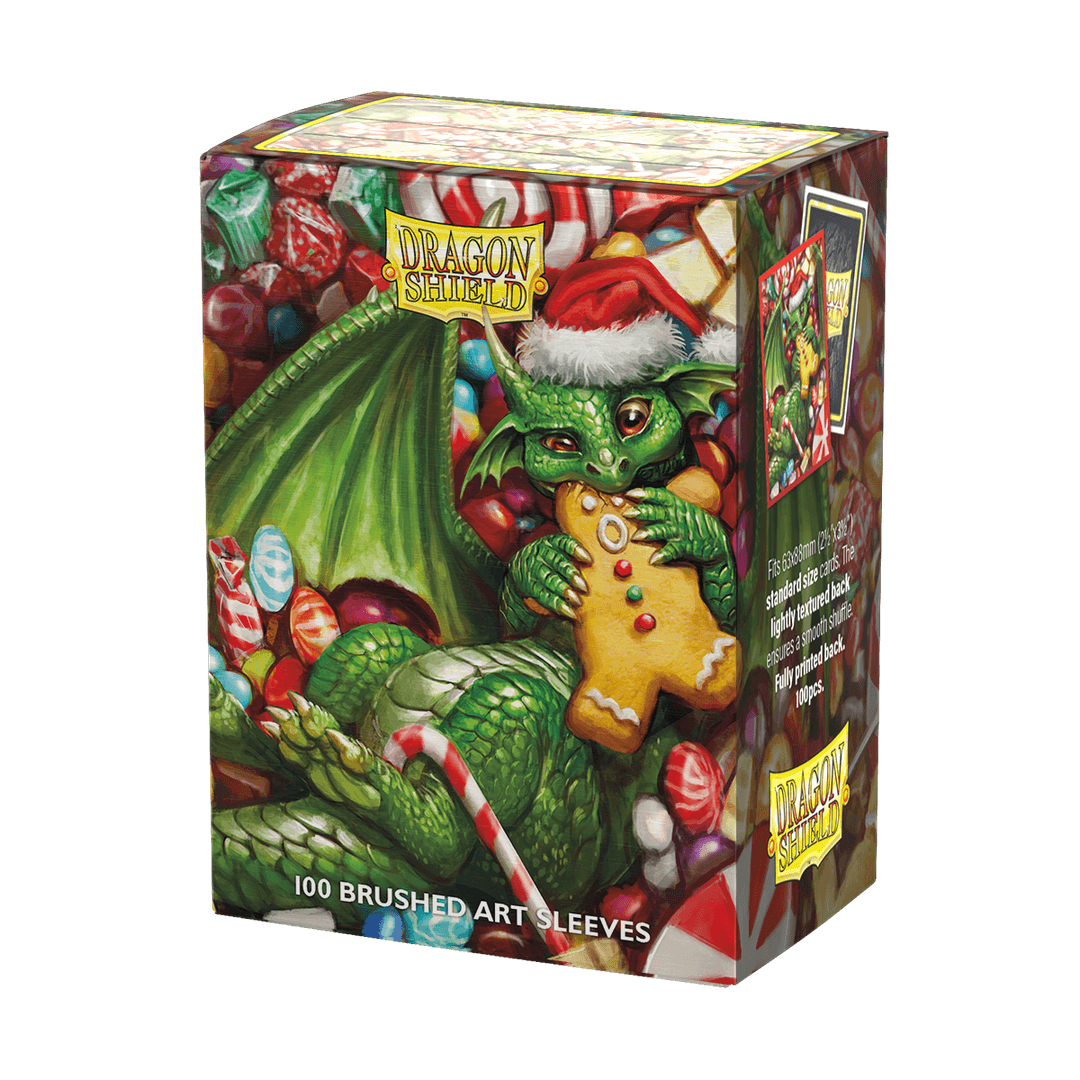 Dragon Shield Brushed Art Sleeves: Christmas 2024