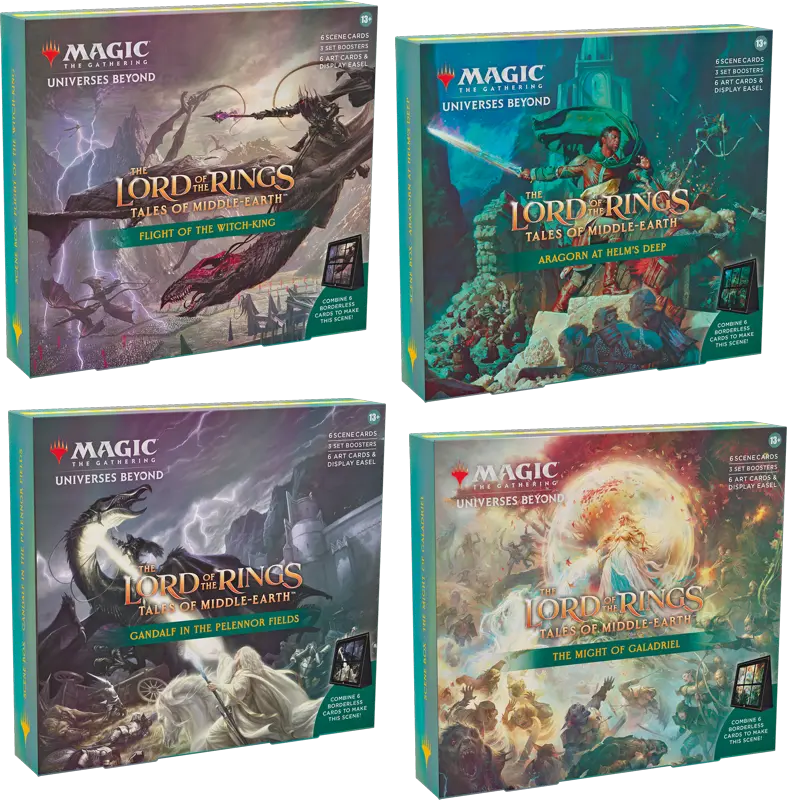 MTG Lord of the Rings HOLIDAY Scene Box