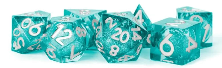 FanRoll 7 Dice Set 18mm Elixir Liquid Core Mana Extract