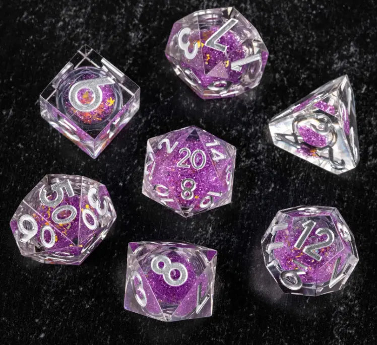 FanRoll D20 18mm Elixir Liquid Core Sorcerous Swirl