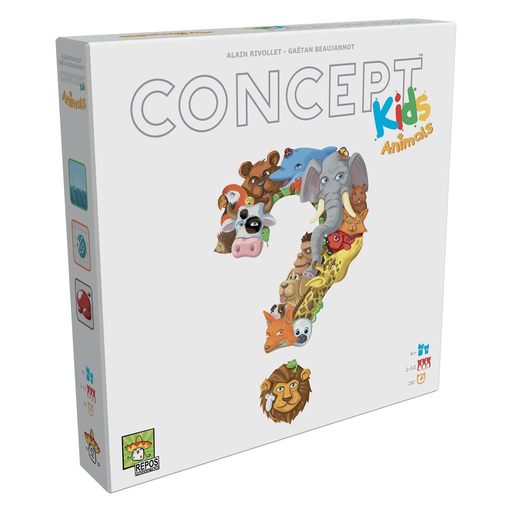 Concept for Kids Animals Board Game