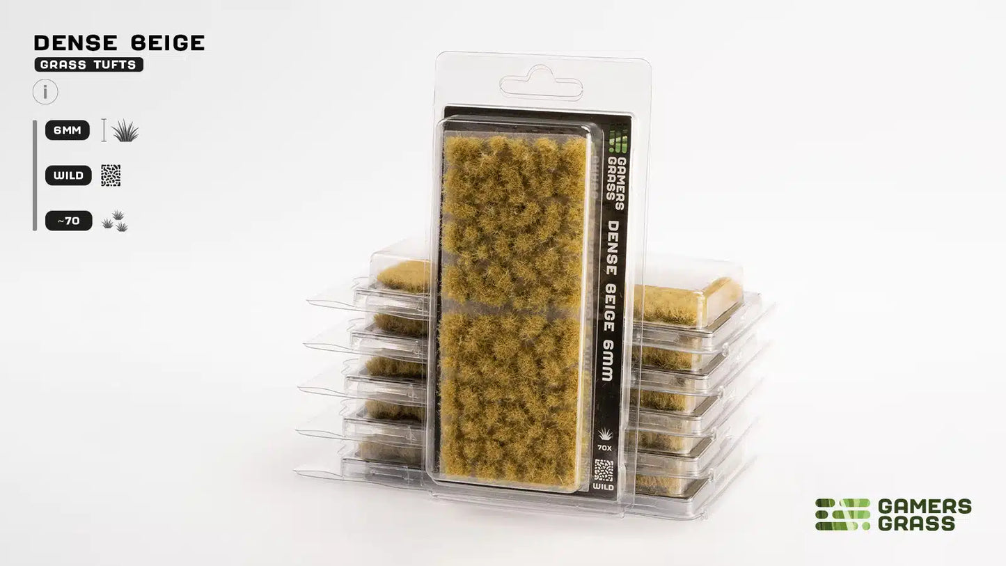 Gamer's Grass - Dense Beige 6mm - Wild