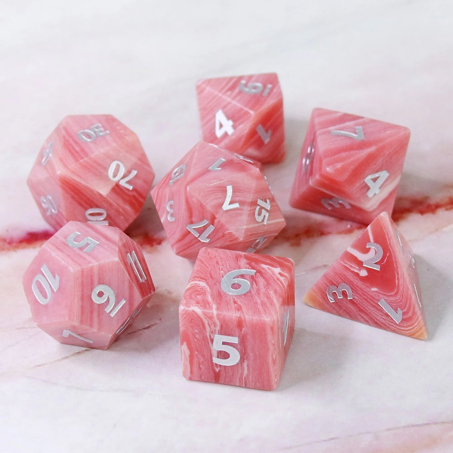 Cliff Wave Gem stone poly 7-set