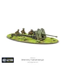 British Army 17 pdr anti-tank gun