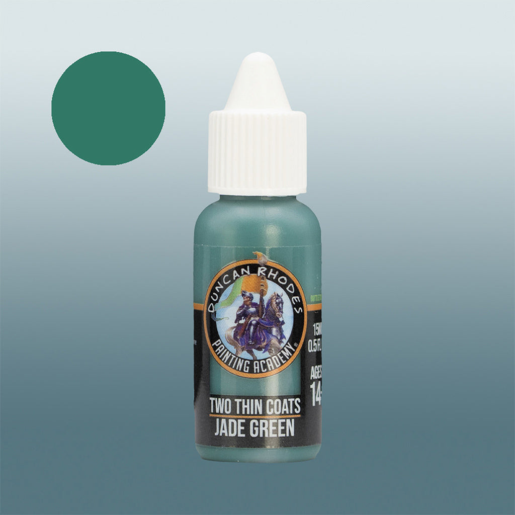 Two Thin Coats - Jade Green