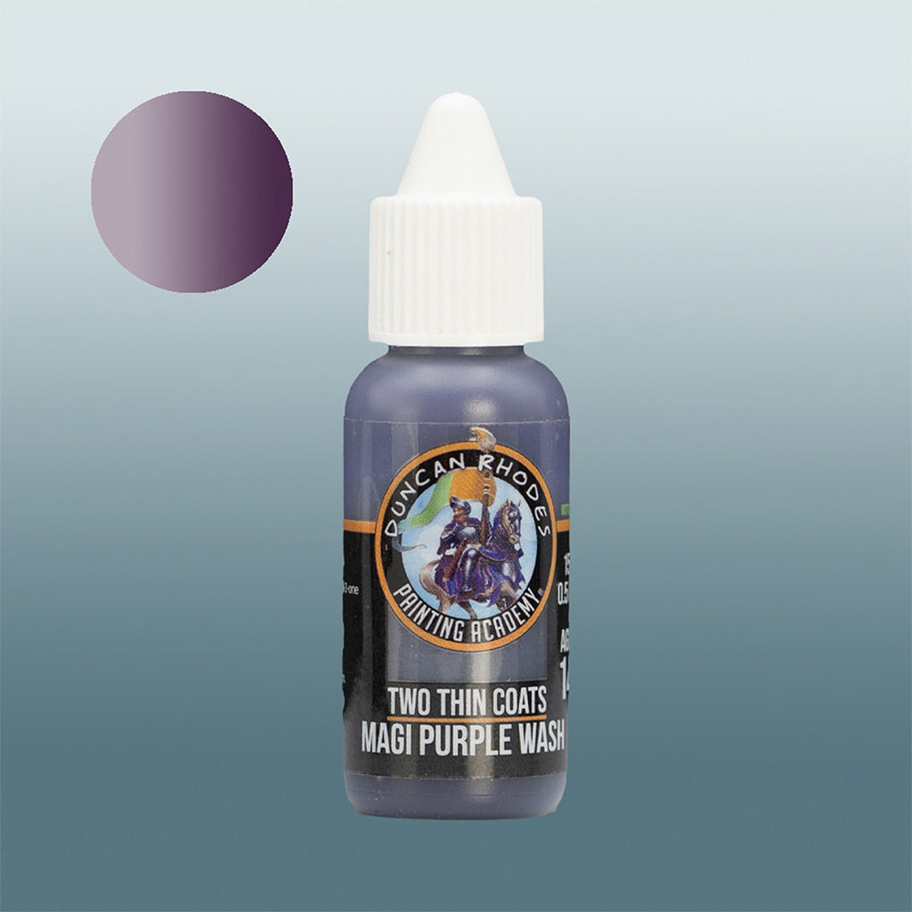 Two Thin Coats - Magi Purple Wash