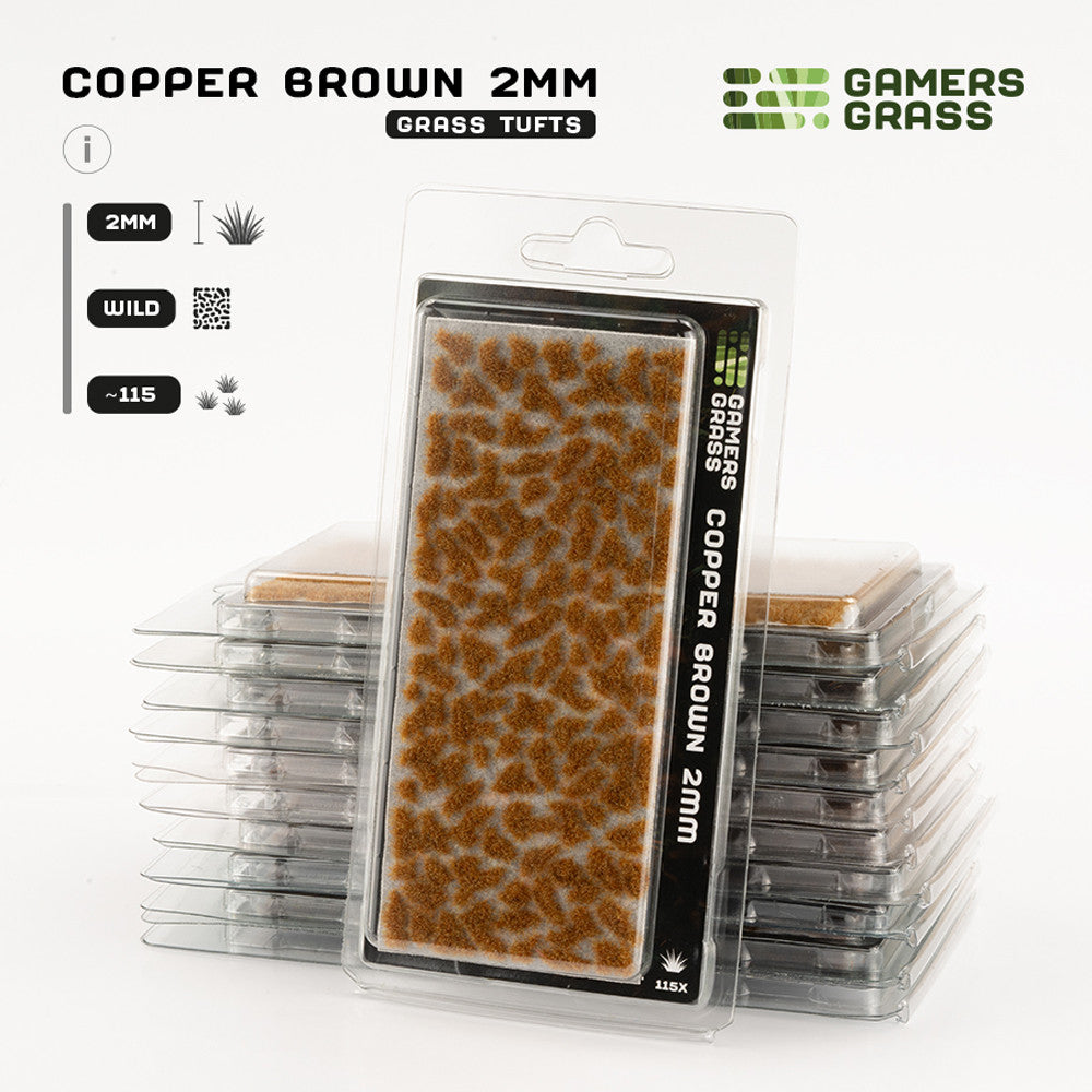 Gamer's Grass - Copper Brown 2mm