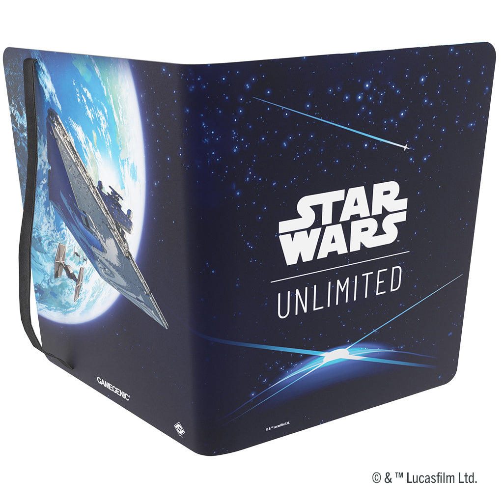 Star Wars: Unlimited Casual Album 18-Pocket Card Back Blue