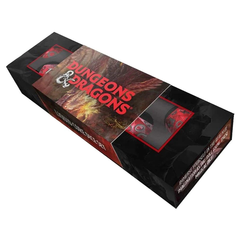 FanRoll D&D Liquid Core 7 Dice Set