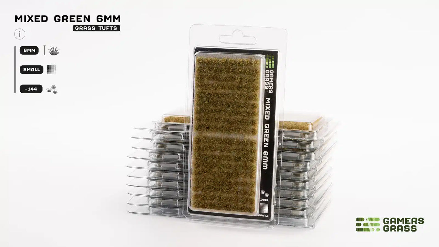 Gamer's Grass - Mixed Green 6mm - Wild