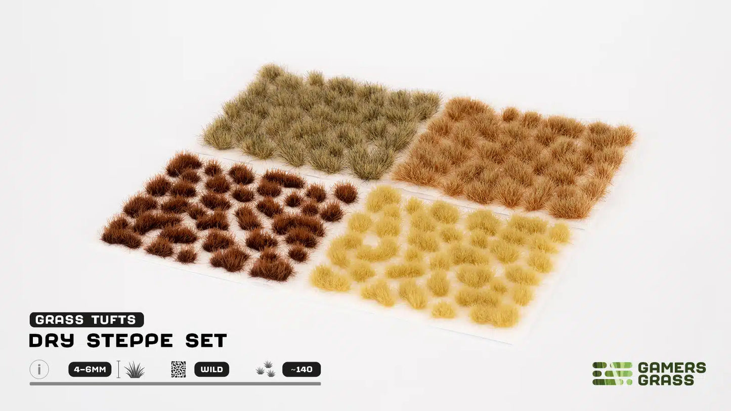 Gamer's Grass - Dry Steppe Set