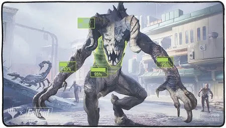 Playmat MTG: Fallout Black Stitched Playmat