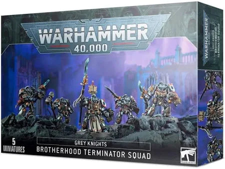 Grey Knights Brotherhood Terminator Squad