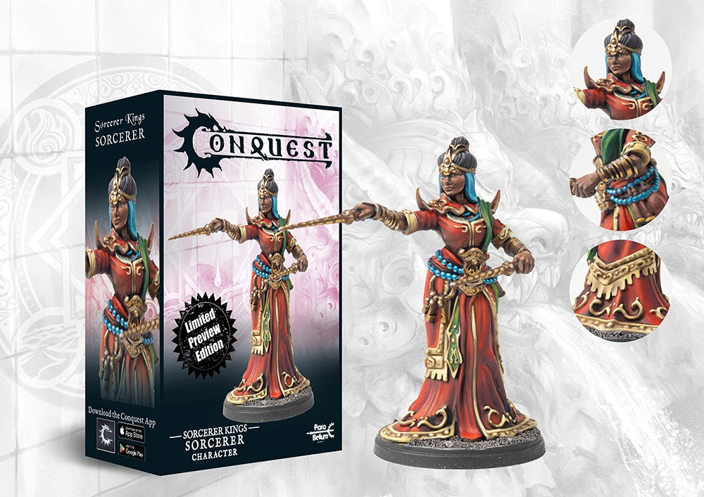 Sorcerer Kings: LE Preview Sculpt Sorcerer