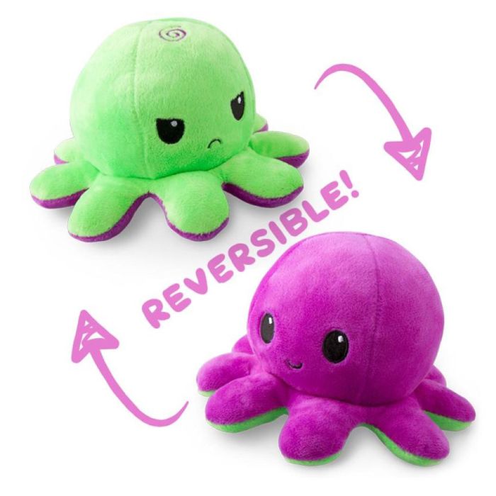 Reversible Octopus Plush: PU & GR
