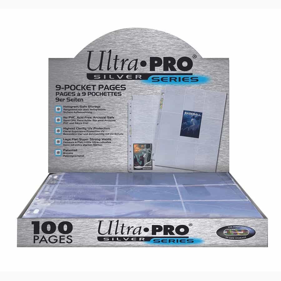 Ultra Pro: Pages - 9-Pocket Silver 81442