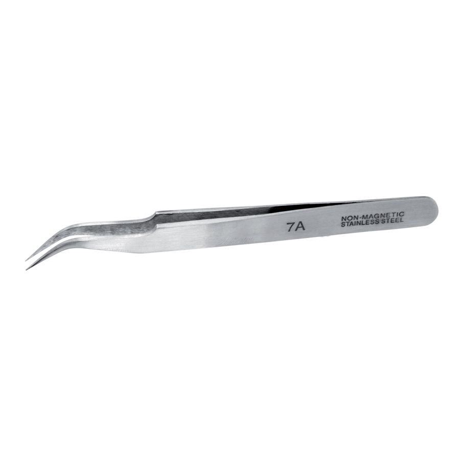 Tool: #7 Curved Stainless Steel Tweezers