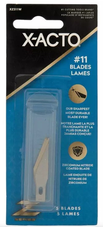 X-Acto No.11 Fine Point Blade (5/cd)