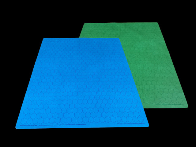 Battlemat 1"" Reversible Blue-Green Hexes