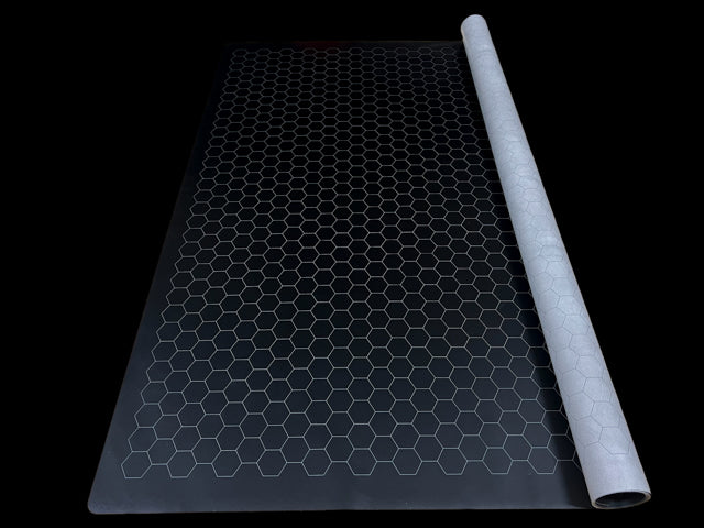Megamat® 1" Reversible Black-Grey Hexes