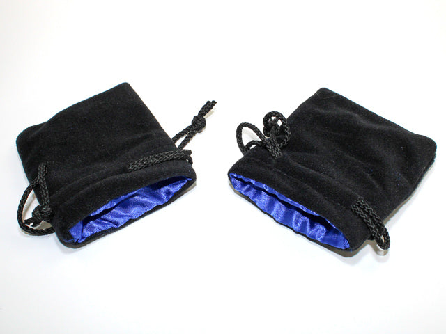 3.75" X 4" Velvet Bag - Dice Bag