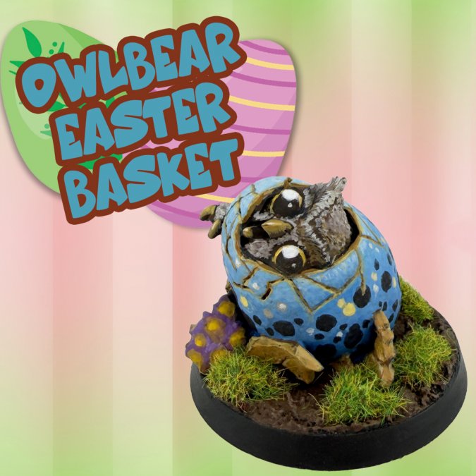 Special Edition Figures: Easter 2026 Owlbear Easter Basket