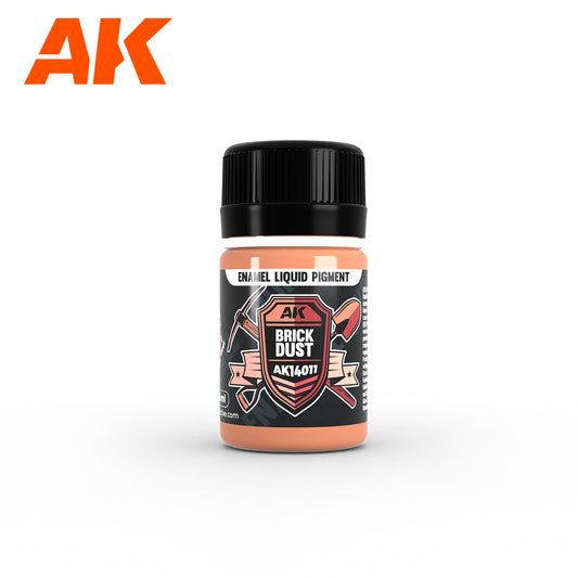 AK Enamel Liquid Pigment 35ml - Brick Dust