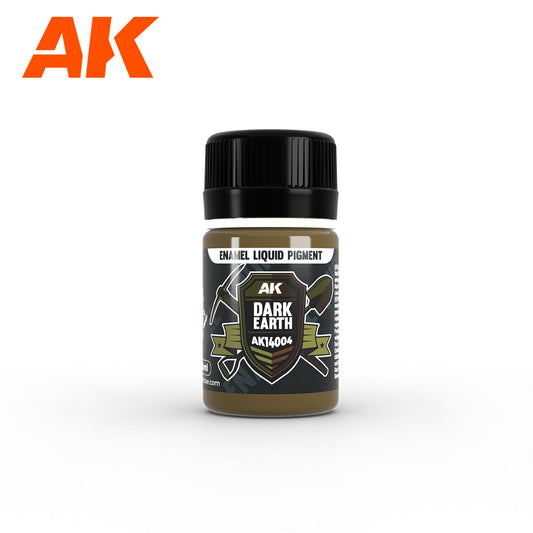 AK Enamel Liquid Pigment 35ml - Dark Earth