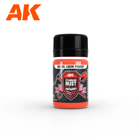 AK Enamel Liquid Pigment 35ml - Standard Rust