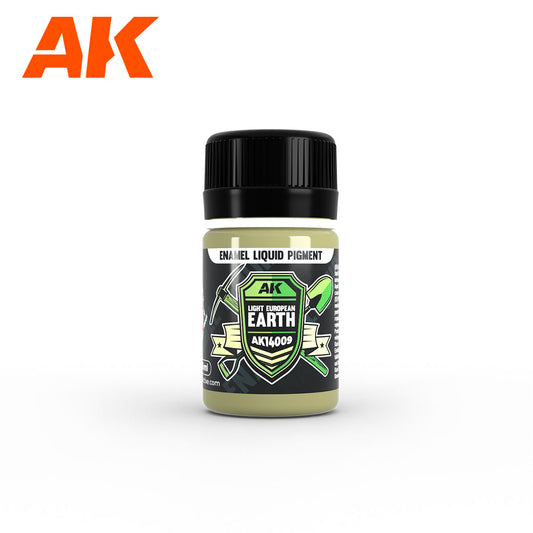 AK Enamel Liquid Pigment 35ml - Light European Earth