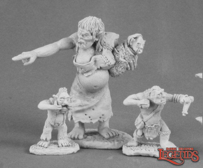 Dungeon Tribes: Orc Matron and Brood