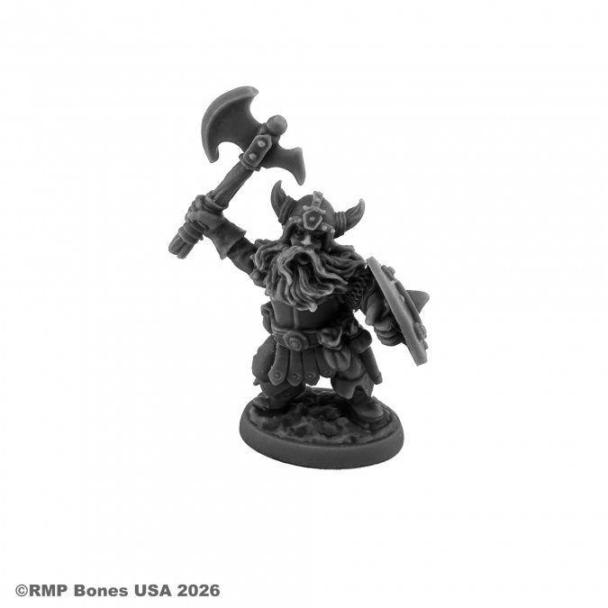 Bones USA Dungeon Dwellers: Dain Deepaxe, Dwarf Hero