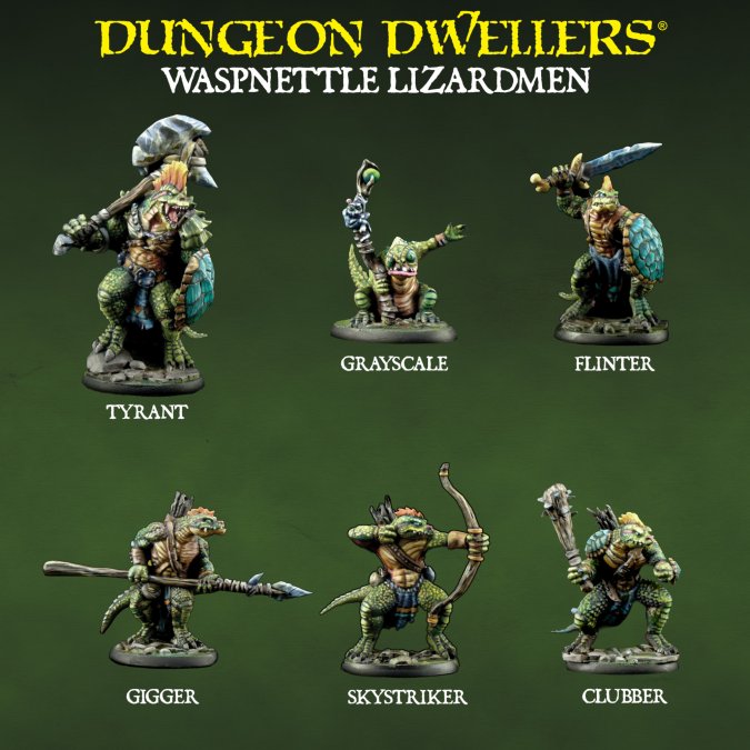 Waspnettle Lizardmen (6)
