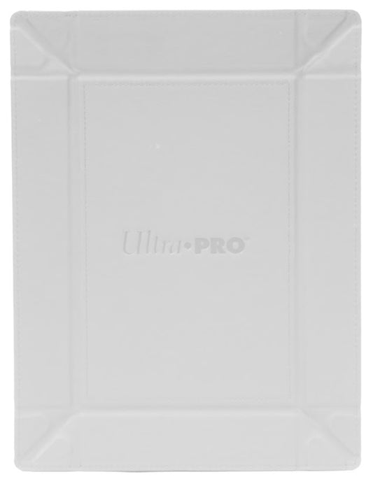 Vivid Magnetic Foldable Dice Tray: White