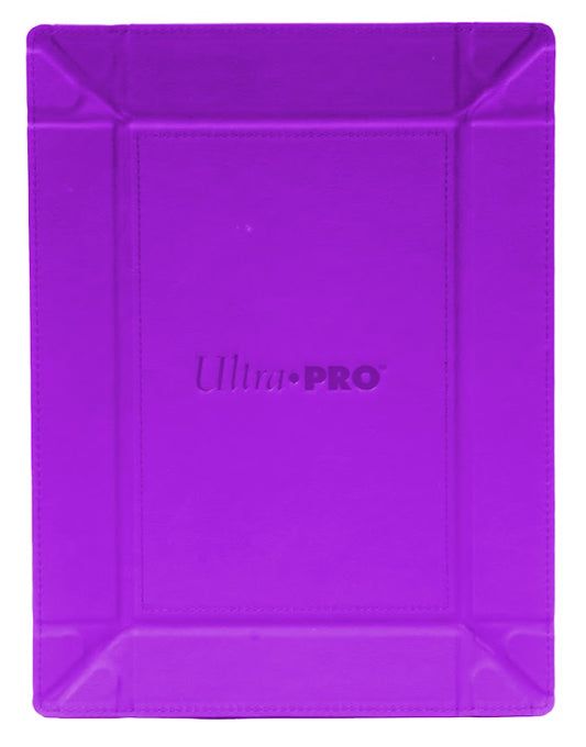 Vivid Magnetic Foldable Dice Tray: Purple